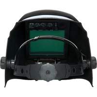Leadhead&reg; Auto Darkening Welding Helmet, 3.8" L x 3.4" W View Area, 9 - 13 Shade Range, Black Cintas