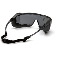 Lunettes &agrave; coques de s&eacute;curit&eacute; Cappture Plus, Lentille Gris, Antibu&eacute;e, Ventilation Ferm&eacute; Cintas