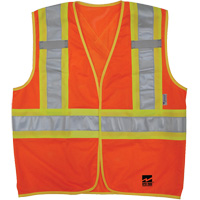 Veste Open Road “BTE”, Orange haute visibilit&eacute;, Moyen/Petit Cintas