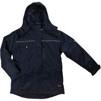 Parka 3-en-1 en oxford imperm&eacute;able, Femmes, T-petit, Bleu marin Cintas