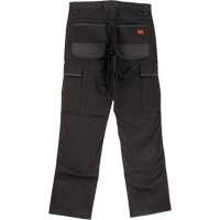 Pantalon de travail WP100, Coton/Spandex, Noir, Taille 0, Entrejambe 30 Cintas