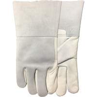 2757E Fabulous Fabricator Fitter's Gloves, Small, Grain Cowhide Palm, Cotton Fleece Inner Lining Cintas