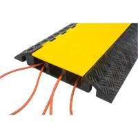 Polyurethane Cable Protector, 3 Channels, 35.43" L x 19.69" W x 3" H Cintas