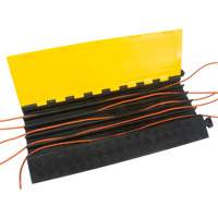 Polyurethane Cable Protector, 5 Channels, 35.43" L x 19.69" W x 2" H Cintas