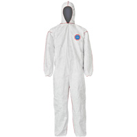 SFR Coveralls with Hood, Medium, White, Tyvek&reg; 400 Cintas
