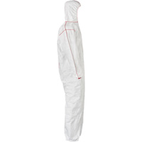 SFR Coveralls with Hood, Medium, White, Tyvek&reg; 400 Cintas