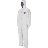 SFR Coveralls with Hood, Medium, White, Tyvek&reg; 400 Cintas
