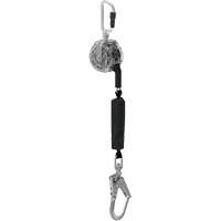 V-TEC 36CLS Personal Fall Limiter-Cable, 10', Galvanized Steel, Swivel Cintas