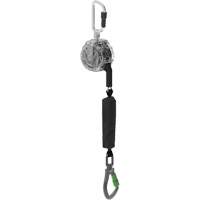 V-TEC ALTAKS Personal Fall Limiter-Cable, 10', Galvanized Steel, Swivel Cintas