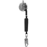 V-TEC 36CS Personal Fall Limiter-Cable, 10', Galvanized Steel, Swivel Cintas
