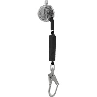 V-TEC 36CLS Personal Fall Limiter-Cable, 10', Galvanized Steel, Swivel Cintas