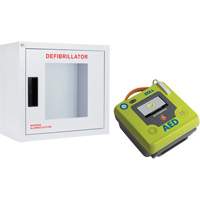 Ensemble armoire murale et d&eacute;fibrillateur AED 3, Semi-automatique, Français, Classe 4 Cintas