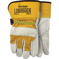 Longhorn Gloves, Large, Grain Cowhide Palm Cintas