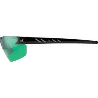 Zorge G2 Safety Glasses, Green Lens, Anti-Scratch, ANSI Z87+/MCEPS GL-PD 10-12/Meets/Exceeds CSA Z94.3 Cintas