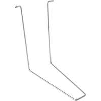 Wire Bracket Berm, 268 US gal. Capacity, 6' W x 8' L x 12" H, L-Bracket Cintas