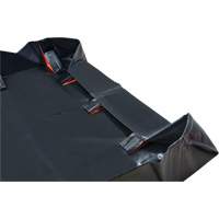 Berme d&eacute;ployable &agrave; mur IBX, Capacit&eacute; 268 gal. US, 6' la x 6' lo x 12" h, Support &agrave; encliqueter Cintas