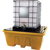 Palette de d&eacute;versements IBC, Capacit&eacute; de d&eacute;versement 333 gal. US, 66" x 66" x 27,5" Cintas