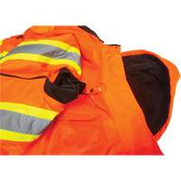 Waterproof 7-in-1 Winter Parka, High Visibility Orange, Medium Cintas