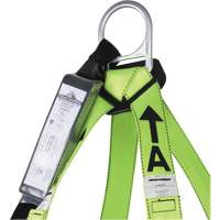 FBH-10000A6440-4 Harnais & longe classe A de 4' avec capacit&eacute; de 350 lb, Combinaison harnais/longe Cintas