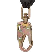 SRL-73302-10LE Self-Retracting Lifeline, 10', Galvanized Steel, Swivel Cintas