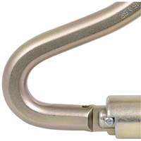 CP-04011-1 Mousqueton zingu&eacute; avec ouverte de portique de 2", Acier Cintas