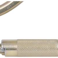 CP-04011-1 Mousqueton zingu&eacute; avec ouverte de portique de 2", Acier Cintas