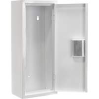 Armoire int&eacute;rieur pour extincteur, 10" la x 24" h x 7" p Cintas