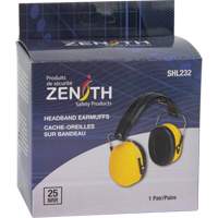 Passive Ear Muffs, Headband, 25 NRR dB Cintas
