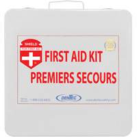 Shield First Aid Kit, Meets/Exceeds CSA Z1220-24 Type 2 Low-Risk Environment, Medium (26-50 Workers) Cintas