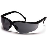 Venture II&reg; Half-Frame Safety Glasses, Grey Lens, Anti-Fog/Anti-Scratch/Anti-Static, ANSI Z87+/Meets/Exceeds CSA Z94.3 Cintas
