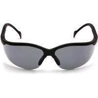 Venture II&reg; Half-Frame Safety Glasses, Grey Lens, Anti-Fog/Anti-Scratch/Anti-Static, ANSI Z87+/Meets/Exceeds CSA Z94.3 Cintas