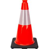 Premium Traffic Cone, 18", Orange, 6" Reflective Collar(s) Cintas