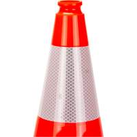 Premium Traffic Cone, 18", Orange, 6" Reflective Collar(s) Cintas