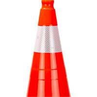 Premium Traffic Cone, 28", Orange, 4" Reflective Collar(s) Cintas