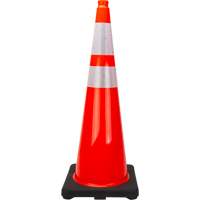 Premium Traffic Cone, 36", Orange, 4" & 6" Reflective Collar(s) Cintas