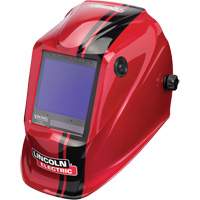 Masque de soudage VIKING 3350 Code Red, 3,74" lo x 3,34" la Champ de vision, Teinte 5 - 13 Cintas