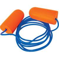 Bouchons d'oreilles en mousse, Paire - Sac en poly, Avec cordon Cintas