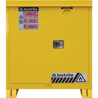 Armoire ext&eacute;rieure pour produits inflammables, 30 gal., 2 Porte(s), 43" La x 44" h x 18" p Cintas