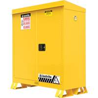 Armoire ext&eacute;rieure pour produits inflammables, 30 gal., 2 Porte(s), 43" La x 44" h x 18" p Cintas