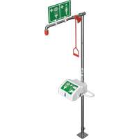 Combination Shower with Closed ABS Bowl & Top Inlet, Pedestal Cintas