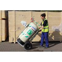 Mobile Self-Contained Emergency Safety Shower with Eye & Face Wash, 30 gal. Capacity, Meets None Cintas