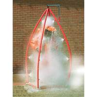 16-Nozzle Portable Decontamination Shower, Meets None Cintas