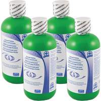 Additive to Preserve Water in Self-Contained Emergency Eye Wash Stations, Canada, 4 Pack, 8 oz. Cintas