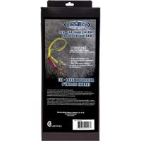 External Energy Absorber Lanyard with 3/4" Hook in Retail Box, 6', Snap Hook Center, Snap Hook Leg Ends, Polyester Cintas