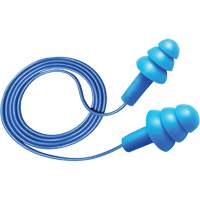 Hush 50-25 Reusable Metal Detectable Earplugs, Corded, One-Size, Bulk - Box, 25 NRR dB Cintas