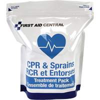 9 articles pour la RCR et le soin des entorses pour la trousse d'intervention d'urgence de premiers soins Cintas
