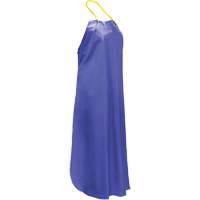 CoverMe Apron, PVC/Vinyl, 45" L x 35" W, Blue Cintas