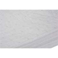 Bonded Sorbent Pad, Oil Only, 15" x 19", 10 gal. Absorbancy Cintas