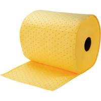 Bonded Sorbent Rolls, Heavyweight, 150' L x 15" W, 10 gal. Absorbancy Cintas