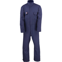 Westex UltraSoft&reg; Welder's Coverall - Regular, Size Small, Navy Blue Cintas